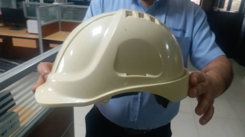 Light-colour helmet, outer shell